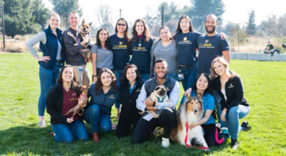 Ferdie Liard-Ramirez (first row, holding pug)