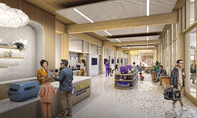 Rendering of the VMC Primary Care Center.