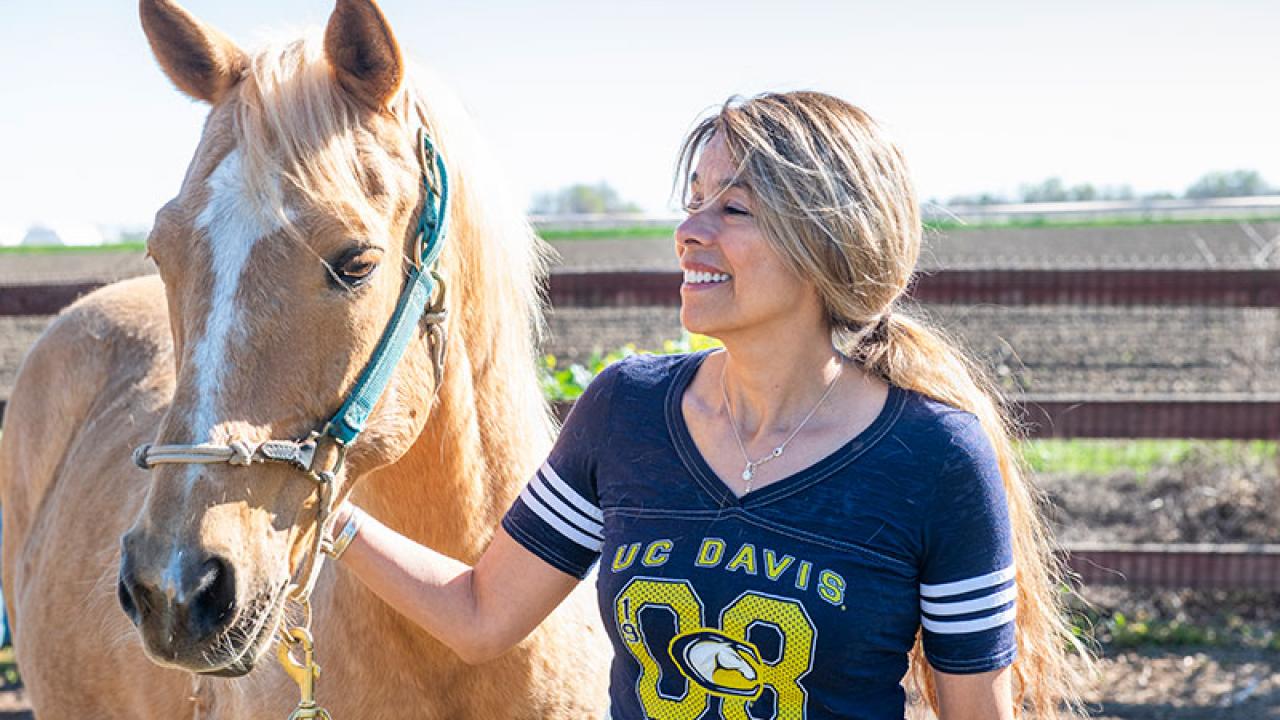 Dr. Monica Aleman, the Dr. Terry Holliday Equine and Comparative Neurology Presidential Chair, is renowned globally for her clinical and research expertise in equine neurology and neurosurgery. Philanthropy at Work: Dr. Monica Aleman is renowned globally for her clinical and research expertise in equine neurology and neurosurgery.